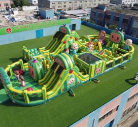 GF3-1005 Aire de jeux gonflable à thème Cocomelon