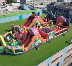 GF3-1007 Aire de jeux gonflable thème Dora