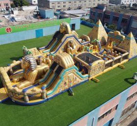 GF3-1008 Aire de jeux gonflable à thème Égypte