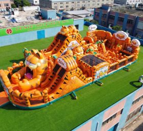 GF3-1011 Aire de jeux gonflable thème Garfield