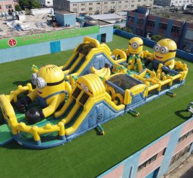 GF3-1018 Aire de jeux gonflable à thème Minions