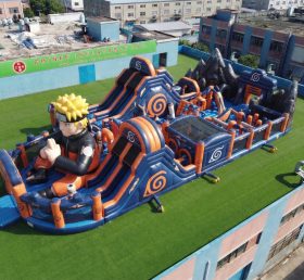 GF3-1021 Aire de jeux gonflable à thème Naruto