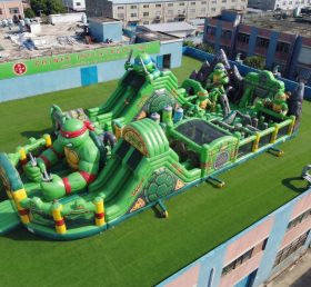 GF3-1022 Aire de jeux gonflable à thème Tortues Ninja