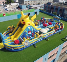 GF3-1026 Aire de jeux gonflable thème Pokémon