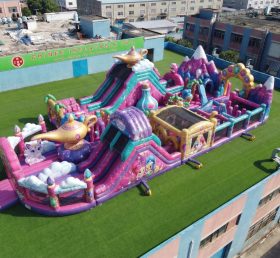 GF3-1030 Aire de jeux gonflable à thème Shimmer & Shine