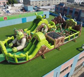 GF3-1031 Aire de jeux gonflable thème Shrek