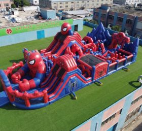 GF3-1034 Aire de jeux gonflable thème Spider-Man