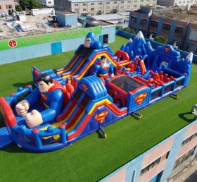 GF3-1038 Aire de jeux gonflable thème Superman