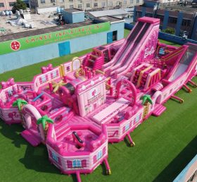 GF3-1053 Parc Gonflable Thème Barbie