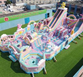 GF3-1060 Parc Gonflable Thème Care Bears
