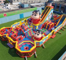 GF3-1063 Parc Gonflable Thème Crayon Shin-chan