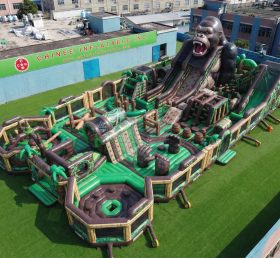 GF3-1075 Parc Gonflable Thème King Kong