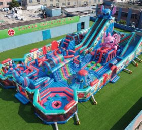 GF3-1076 Parc Gonflable Thème Lilo & Stitch