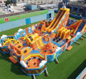 GF3-1078 Parc Gonflable Thème Looney Tunes