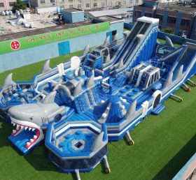 GF3-1098 Parc Gonflable Thème Requin