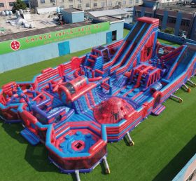GF3-1103 Parc Gonflable Thème Spider-Man
