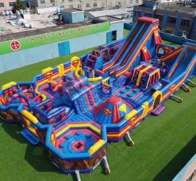 GF3-1108 Parc Gonflable Thème Superman