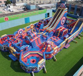 GF3-1111 Parc Gonflable Thème Avengers