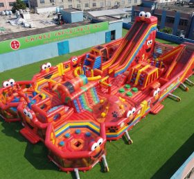GF3-1118 Parc Gonflable Thème Tickle Me Elmo