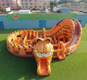GF3-1168 Parc d'attractions gonflable à thème Garfield