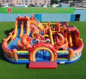 GF3-1197 Parc d’attractions gonflable thème crabe