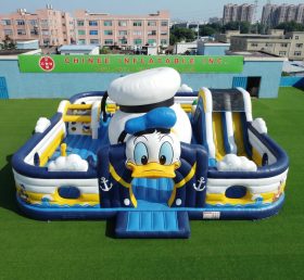 GF3-1201 Thème Donald Duck Ville Gonflable