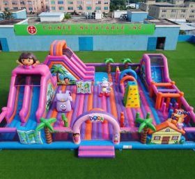 GF3-1204 Thème Dora Parc Gonflable
