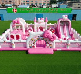GF3-1214 Thème Hello Kitty Fun City Gonflable