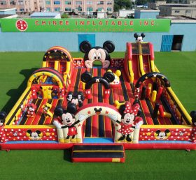 GF3-1234 Thème Mickey et Minnie Ville gonflable