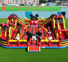 GF3-1235 Thème Mickey & Minnie Cité Gonflable