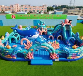 GF3-1243 Funcity gonflable à thème océan