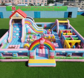 GF3-1251 Parc gonflable à thème Peppa Pig