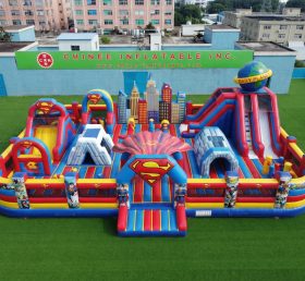 GF3-1281 Parc gonflable thème Superman