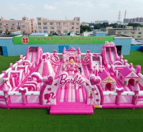 GF3-1303 Parc Gonflable Thème Barbie