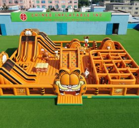 GF3-1338 Parc Gonflable Thème Garfield