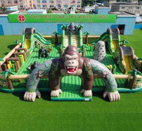 GF3-1350 Parc Gonflable Thème King Kong