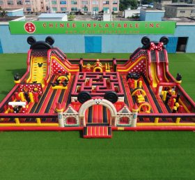 GF3-1363 Parc Gonflable Thème Mickey & Minnie