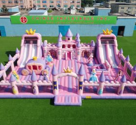 GF3-1387 Parc Gonflable à Thème Fêtes de Princesses