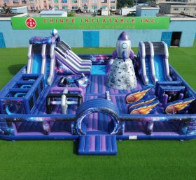 GF3-1397 Parc Gonflable Thème Espace
