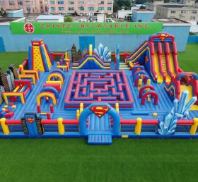 GF3-1406 Parc Gonflable Thème Superman