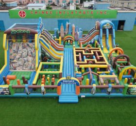 GF3-1423 Parc Gonflable Thème Zootopia