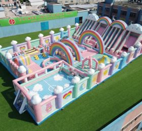 GF3-649 Thème Care Bears Parc Gonflable Géant