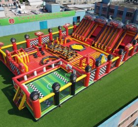 GF3-650 Parc Gonflable Géant Thème Voitures