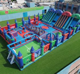 GF3-678 Parc Gonflable Géant Thème PJ Masks