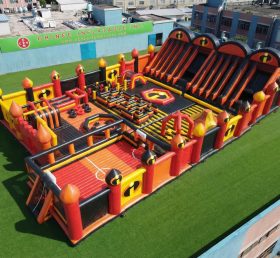 GF3-689 Thème Les Indestructibles Parc Gonflable Géant
