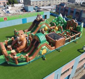GF3-698 Aire de jeux gonflable thème Boonie Bears