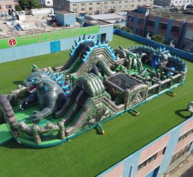 GF3-703 Aire de jeux gonflable sur le thème de Godzilla