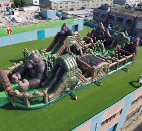 GF3-706 Aire de jeux gonflable sur le thème King Kong
