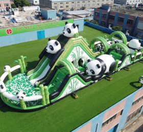 GF3-713 Aire de jeux gonflable à thème panda