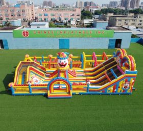 GF3-723 Aire de jeux gonflable à thème clown